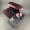 AKRI Pedicure Footrest with Two Shelves – Professional Pedicure Stand