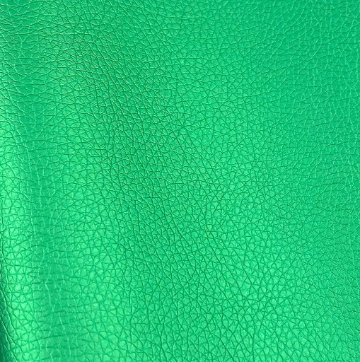 Metallic Green eco-leather upholstery