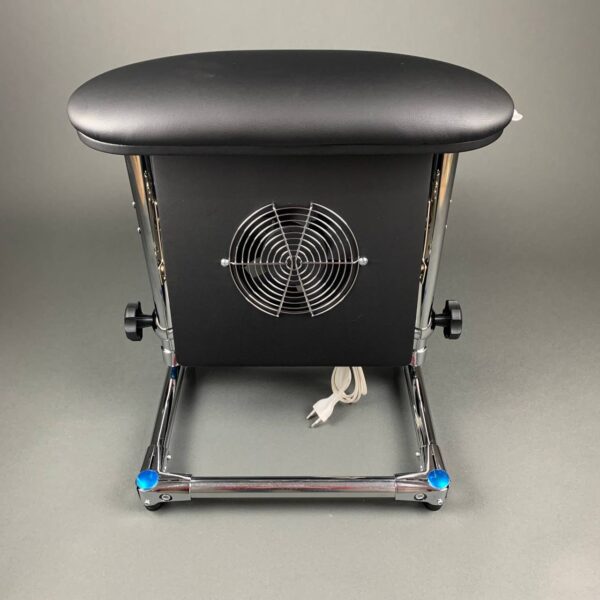 AKRI Pedicure Footrest with Two Shelves – Professional Pedicure Stand