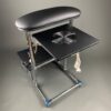 AKRI Pedicure Footrest with Two Shelves – Professional Pedicure Stand