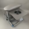 AKRI Pedicure Footrest with Two Shelves – Professional Pedicure Stand